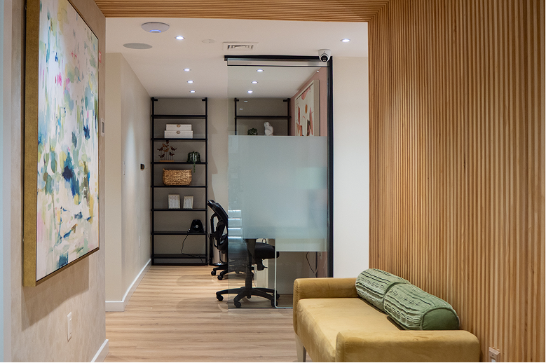Interior of Anna Health clinic in Fairfax
